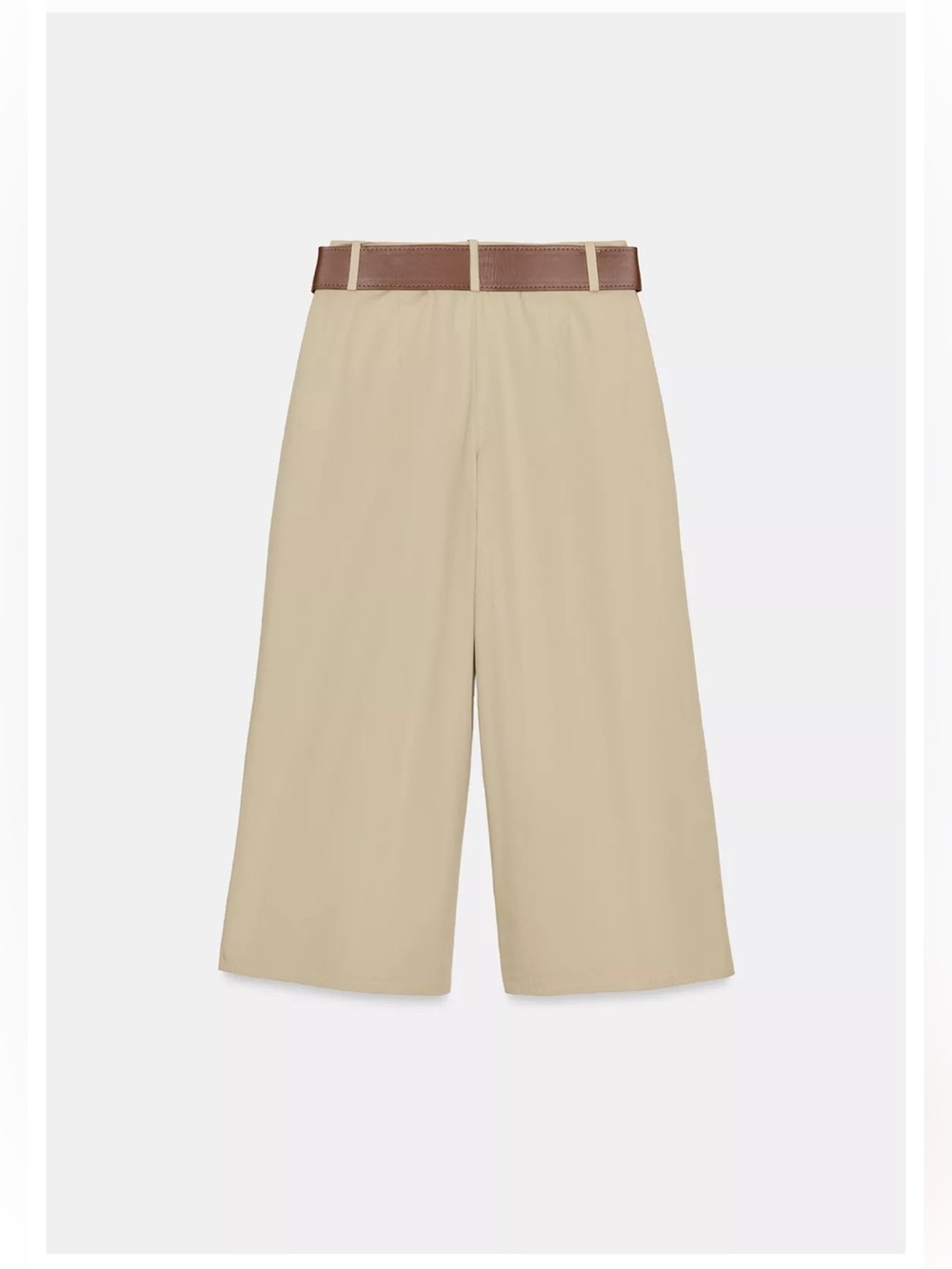 Zara Culottes & Belt - NWT - Picture 5 of 8